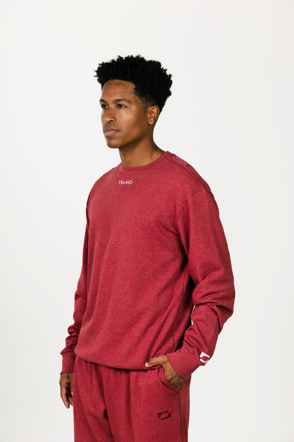 Moletom Tiss Velvet Rouge