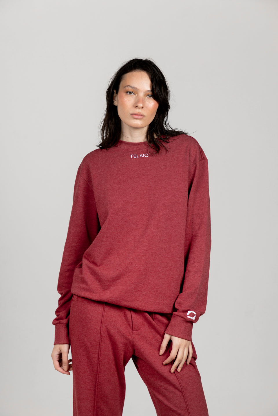 Moletom Tiss Velvet Rouge