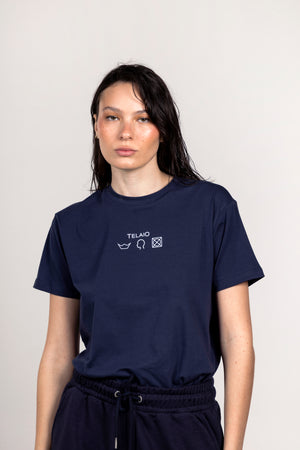 Camiseta Radice Blu Marino
