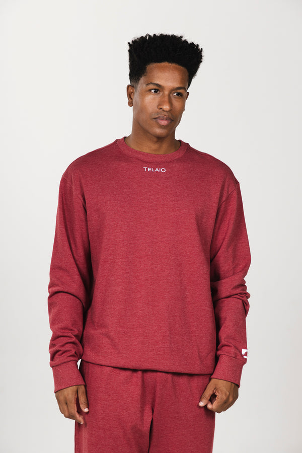 Moletom Tiss Velvet Rouge