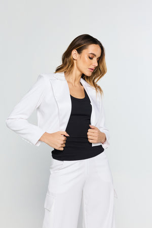 Blazer Lusso White