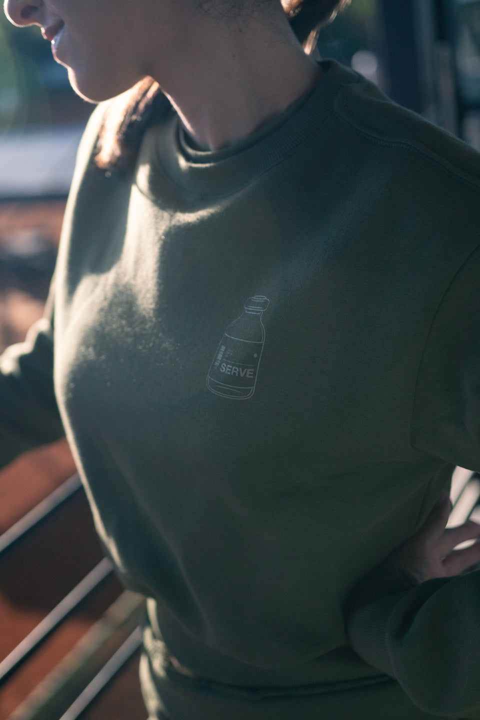 Moletom Feminino Crop SERVE