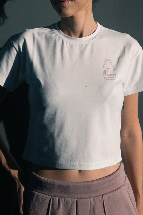 Camiseta Feminina Contour LOVE