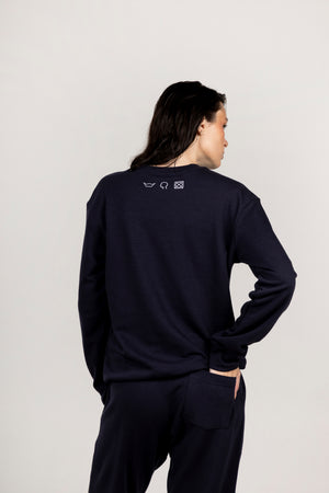 Calça Grigio Blu Marino