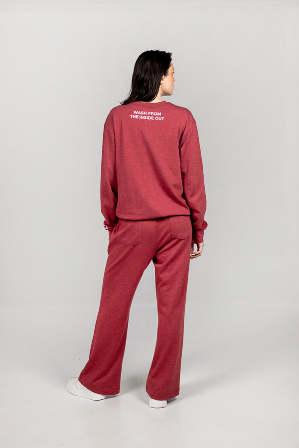 Calça Avra Velvet Rouge